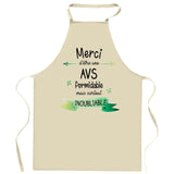 Cadeau Cuisinier cuisinière mère maman papa père mamie papi Vêtement Blouse de protection Barbecue Jardinage Tablier de Travail Tâches ménagères 