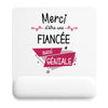 Tapis de souris ergonomique avec repose-poignet, accessoire bureau pour femme et homme, fête des pères, cadeau pas cher, idée cadeau fête des mères, secret santa, départ à la retraite, télétravail et gaming