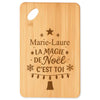 Planche à découper cadeau Noël famille amis papa maman mamie papi, idée cadeau apéro et cuisine, Secret Santa