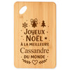 Planche à découper cadeau Noël famille amis papa maman mamie papi, idée cadeau apéro et cuisine, Secret Santa