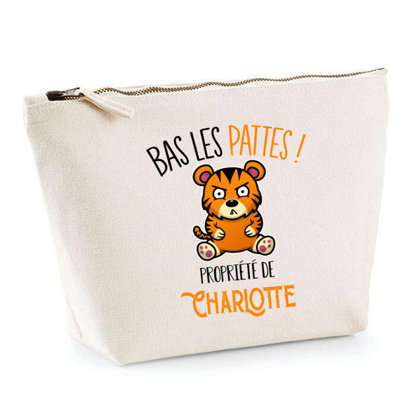 Trousse pochette de rangement maquillage Fête des Mères Mamie Famille Idée Cadeau anniversaire Noël Travail Boulot Métier Départ Retraite Collègue Femme