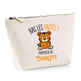Trousse pochette de rangement maquillage Fête des Mères Mamie Famille Idée Cadeau anniversaire Noël Travail Boulot Métier Départ Retraite Collègue Femme