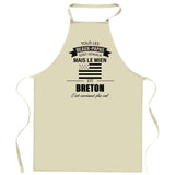 Cadeau Cuisinier cuisinière mère maman papa père mamie papi Vêtement Blouse de protection Barbecue Jardinage Tablier de Travail Tâches ménagères 