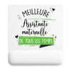Tapis de souris Assistante Maternelle Meilleure temps femme
