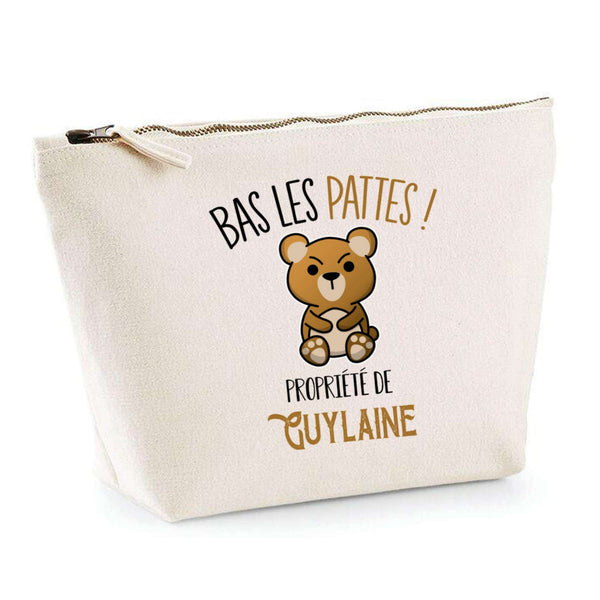 Trousse pochette de rangement maquillage Fête des Mères Mamie Famille Idée Cadeau anniversaire Noël Travail Boulot Métier Départ Retraite Collègue Femme