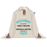 Sac à dos avec pochette Une Nutritionniste Formidable