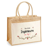 Sac Fête des Mères Mamie MAman Soeur Femme Famille Idée Cadeau anniversaire Noël Travail Boulot Métier Départ Retraite Collègue Femme cabas shopping plage