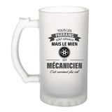 Chope de bière homme personnalisé idée cadeau homme Chope de bière original homme Chope de bière prénom cadeau noël anniversaire secret santa Verre à Bière pinte