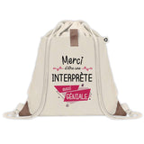 Fête des Mères Mamie Maman Cadeau anniversaire Noël Travail Métier Départ Retraite Collègue Femme Homme Fête des Pères Papa Papi sac à dos voyage