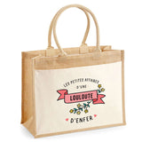 Sac Fête des Mères Mamie MAman Soeur Femme Famille Idée Cadeau anniversaire Noël Travail Boulot Métier Départ Retraite Collègue Femme cabas shopping plage