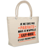 Sac Fête des Mères Mamie Famille Idée Cadeau anniversaire Noël Travail Boulot Métier Départ Retraite Collègue Femme cabas shopping plage