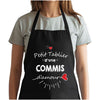 Cadeau Cuisinier cuisinière mère maman papa père mamie papi Vêtement Blouse de protection Barbecue Jardinage Tablier de Travail Tâches ménagères 