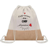 Sac Fête des Pères Papi Papa Cadeau anniversaire Noël Travail Boulot Métier Départ Retraite Collègue Homme cabas shopping plage
