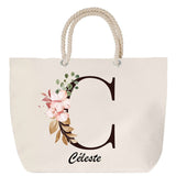 Sac Fête des Mères Mamie Famille Idée Cadeau anniversaire Noël Travail Boulot Métier Départ Retraite Collègue Femme cabas shopping plage