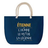 Sac de plage Bleu anse corde Étienne Mythe Légende -jaune