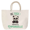 Sac Fête des Mères Mamie Famille Idée Cadeau anniversaire Noël Travail Boulot Métier Départ Retraite Collègue Femme cabas shopping plage