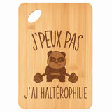 Planche bambou gravée personnalisée femme homme idée cadeau Fête des Mères Fête des Pères apéro papa maman prénom cuisine plateau fromage