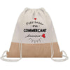 Sac Fête des Pères Papi Papa Cadeau anniversaire Noël Travail Boulot Métier Départ Retraite Collègue Homme cabas shopping plage