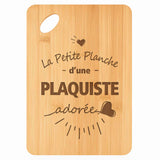 Planche bambou gravée personnalisée femme idée cadeau Fête des Mères apéro 30×20 prénom cuisine plateau fromage anniversaire noel maman mamie