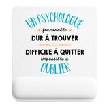 Tapis de souris ergonomique avec repose-poignet, accessoire bureau pour femme et homme, fête des pères, cadeau pas cher, idée cadeau fête des mères, secret santa, départ à la retraite, télétravail et gaming