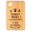 Planche à découper cadeau Noël famille amis papa maman mamie papi, idée cadeau apéro et cuisine, Secret Santa