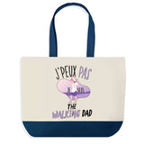 Sac de shopping bleu J'peux pas The Walking Dad