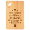 Planche à découper cadeau Noël famille amis papa maman mamie papi, idée cadeau apéro et cuisine, Secret Santa
