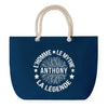 Sac de plage Bleu anse corde Anthony Mythe Légende - étoile