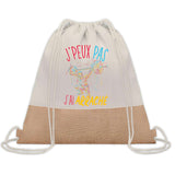 Sac Fête des Mères Mamie Cadeau anniversaire Noël Travail Métier Départ Retraite Collègue Femme Homme Fête des Pères Papa Maman Papi cabas shopping plage