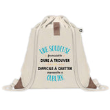 Sac à dos avec pochette Une Soudeuse Formidable