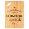 Planche bambou gravée personnalisée femme idée cadeau Fête des Mères apéro 30×20 prénom cuisine plateau fromage anniversaire noel maman mamie