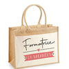 Sac Fête des Mères Mamie MAman Soeur Femme Famille Idée Cadeau anniversaire Noël Travail Boulot Métier Départ Retraite Collègue Femme cabas shopping plage