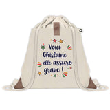 Sac Fête des Mères Mamie Famille Idée Cadeau anniversaire Noël Travail Boulot Métier Départ Retraite Collègue Femme cabas shopping plage