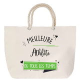 Sac Fête des Mères Mamie Famille Idée Cadeau anniversaire Noël Travail Boulot Métier Départ Retraite Collègue Femme cabas shopping plage
