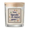 noël cadeau départ retraite travail collègue idée fête des mères boulot soeur grand-mères santa anniversaire femme fille saint valentin mamie maman bougie candle homme papa grand-père soeur frère