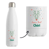 Bouteille Joyeux noël Chéri Cerf