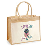 Sac Fête des Mères Mamie Famille Idée Cadeau anniversaire Noël Travail Boulot Métier Départ Retraite Collègue Femme cabas shopping plage Homme Papa Papi Pères Frère