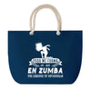 Sac de plage Bleu anse corde Zumba Légende Humour Geek