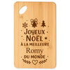 Planche à découper cadeau Noël famille amis papa maman mamie papi, idée cadeau apéro et cuisine, Secret Santa
