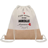 Sac Fête des Mères Mamie Maman Cadeau anniversaire Noël Travail Métier Départ Retraite Collègue Femme cabas shopping plage