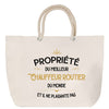 Sac Fête des Pères Papi Famille Idée Cadeau anniversaire Noël Travail Boulot Métier Départ Retraite Collègue Homme cabas shopping plage