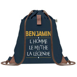 sac a dos homme bleu coton recycle avec pochette idee cadeau utile pour collegue papa ou ami cadeau homme noel anniversaire secret santa ou depart a la retraite sac durable pratique et robuste design sobre et elegant