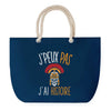Sac de plage Bleu anse corde J'peux Pas Histoire