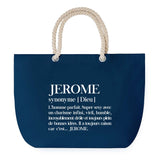 Sac de plage Bleu anse corde Jerome Définition Homme