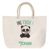 Sac Fête des Mères Mamie Famille Idée Cadeau anniversaire Noël Travail Boulot Métier Départ Retraite Collègue Femme cabas shopping plage