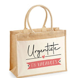Sac Fête des Mères Mamie MAman Soeur Femme Famille Idée Cadeau anniversaire Noël Travail Boulot Métier Départ Retraite Collègue Femme cabas shopping plage