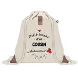 Sac à dos avec pochette Bazar d'un Cousin d'amour