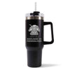 Mug isotherme Noir super Auxiliaire de puériculture Femme