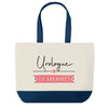 Sac de shopping bleu Urologue en Vacances