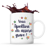Mug personnalisé, idée cadeau pour maman, femme ou collègue. Parfait pour Noël, anniversaire, fête des mères ou Secret Santa.